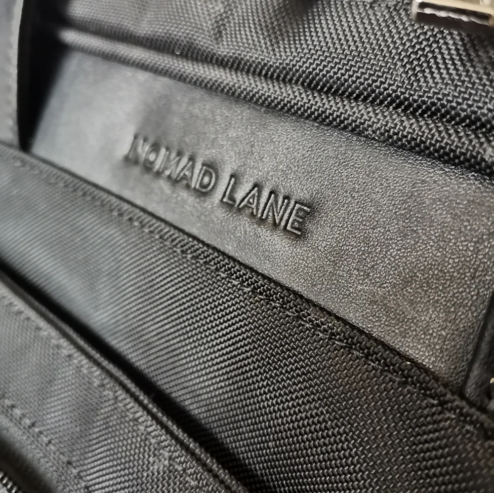 Black Men's Travel Duffel Bag with Shoulder Strap